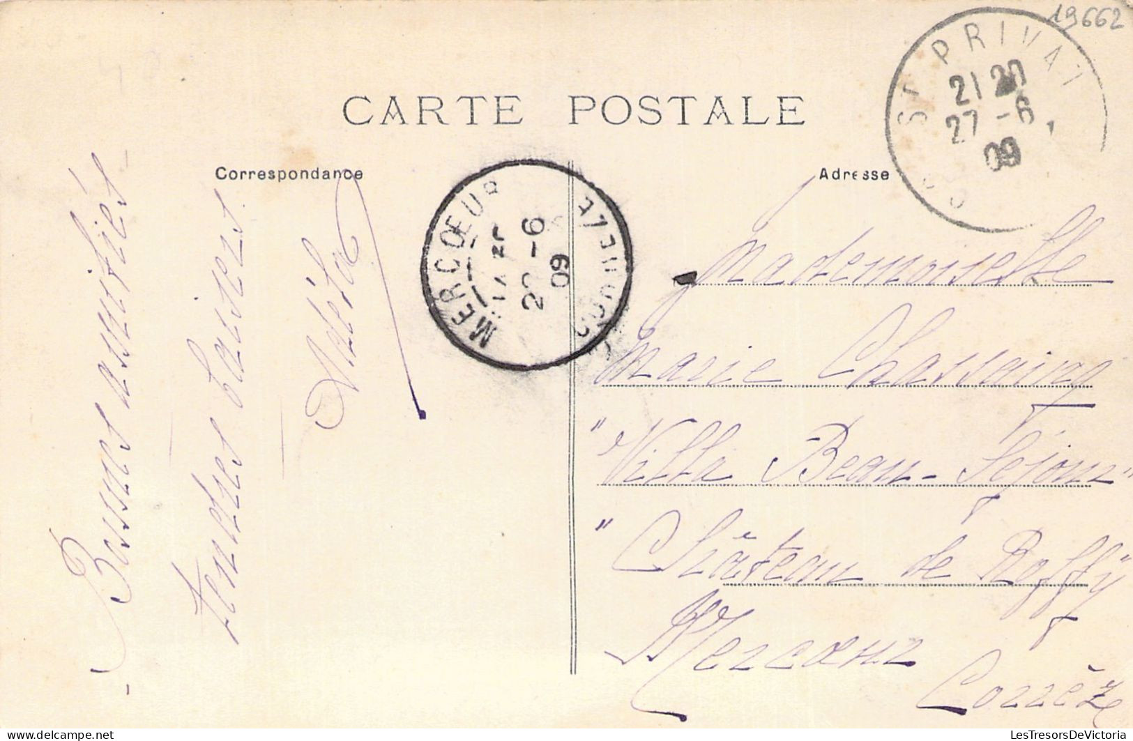 FOLKLORE - NOTRE AUVERGNE - La Bergère Et Le Monsieur - Carte Postale Ancienne - Autres & Non Classés