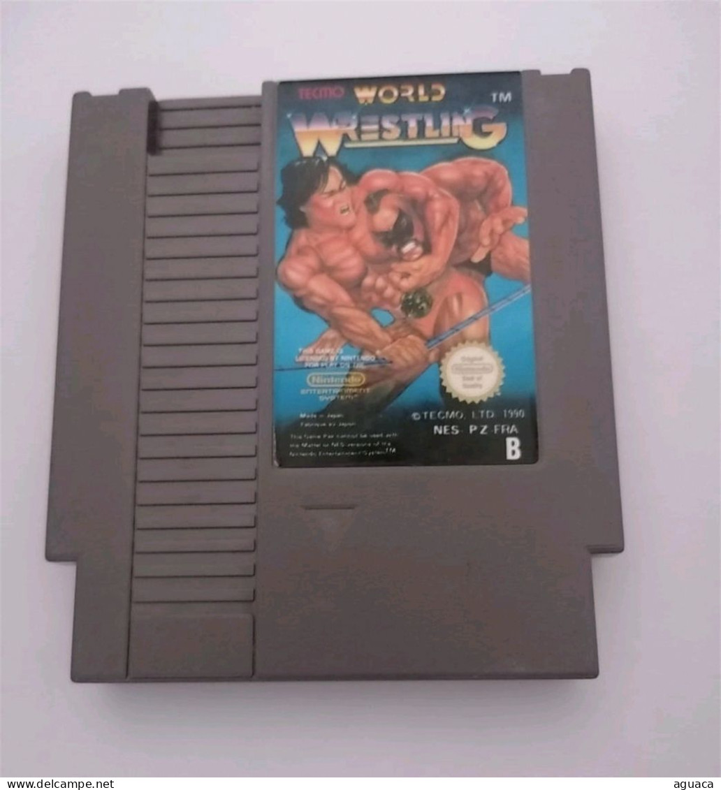 WORLD WRESTLING - ORIGINAL - NINTENDO NES PAL B FRA - Nintendo (NES)