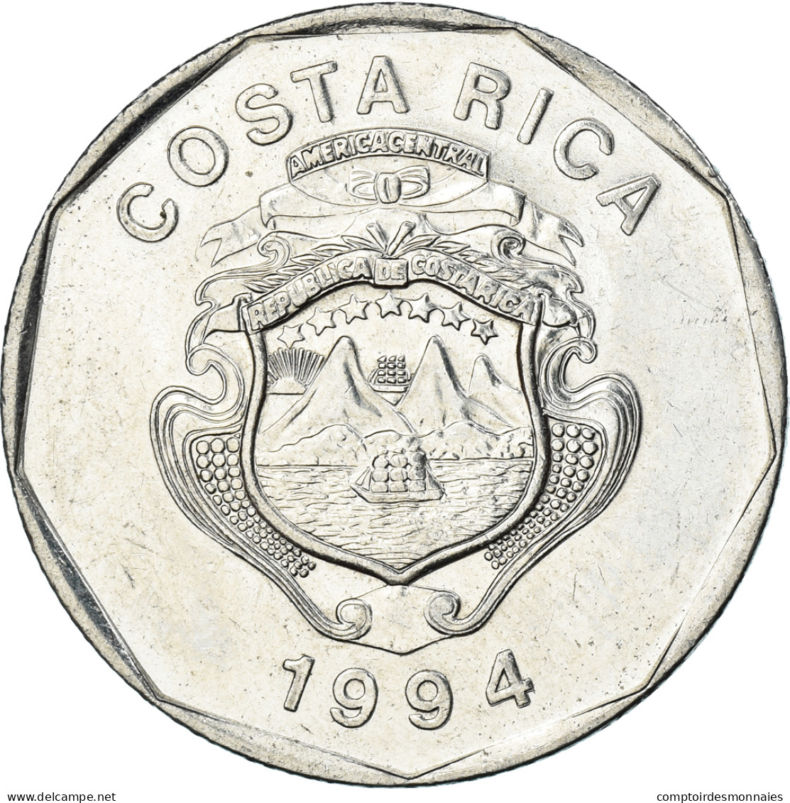 Monnaie, Costa Rica, 20 Colones, 1994 - Costa Rica