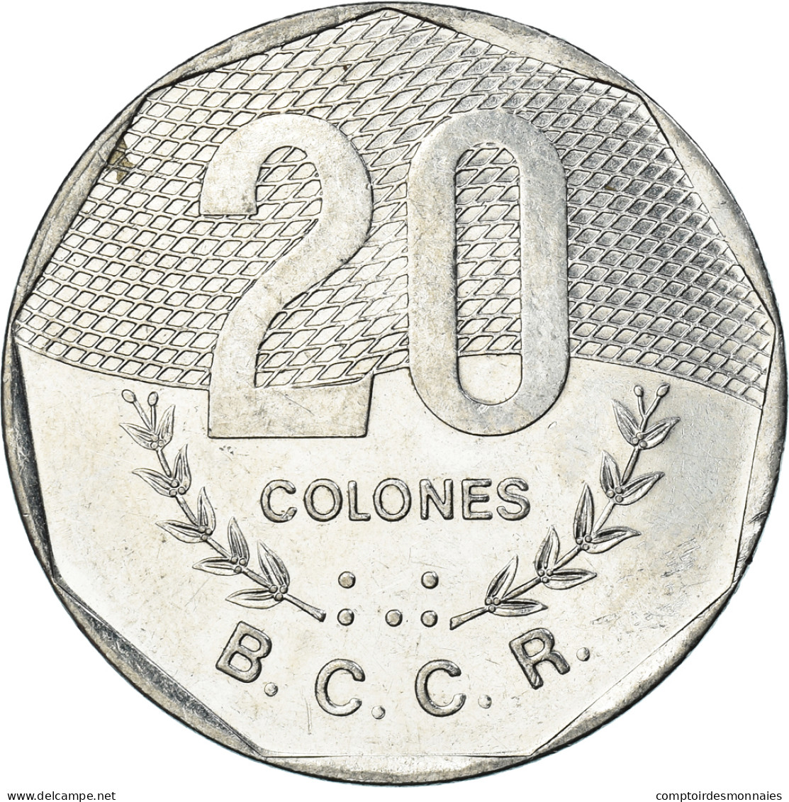 Monnaie, Costa Rica, 20 Colones, 1994 - Costa Rica