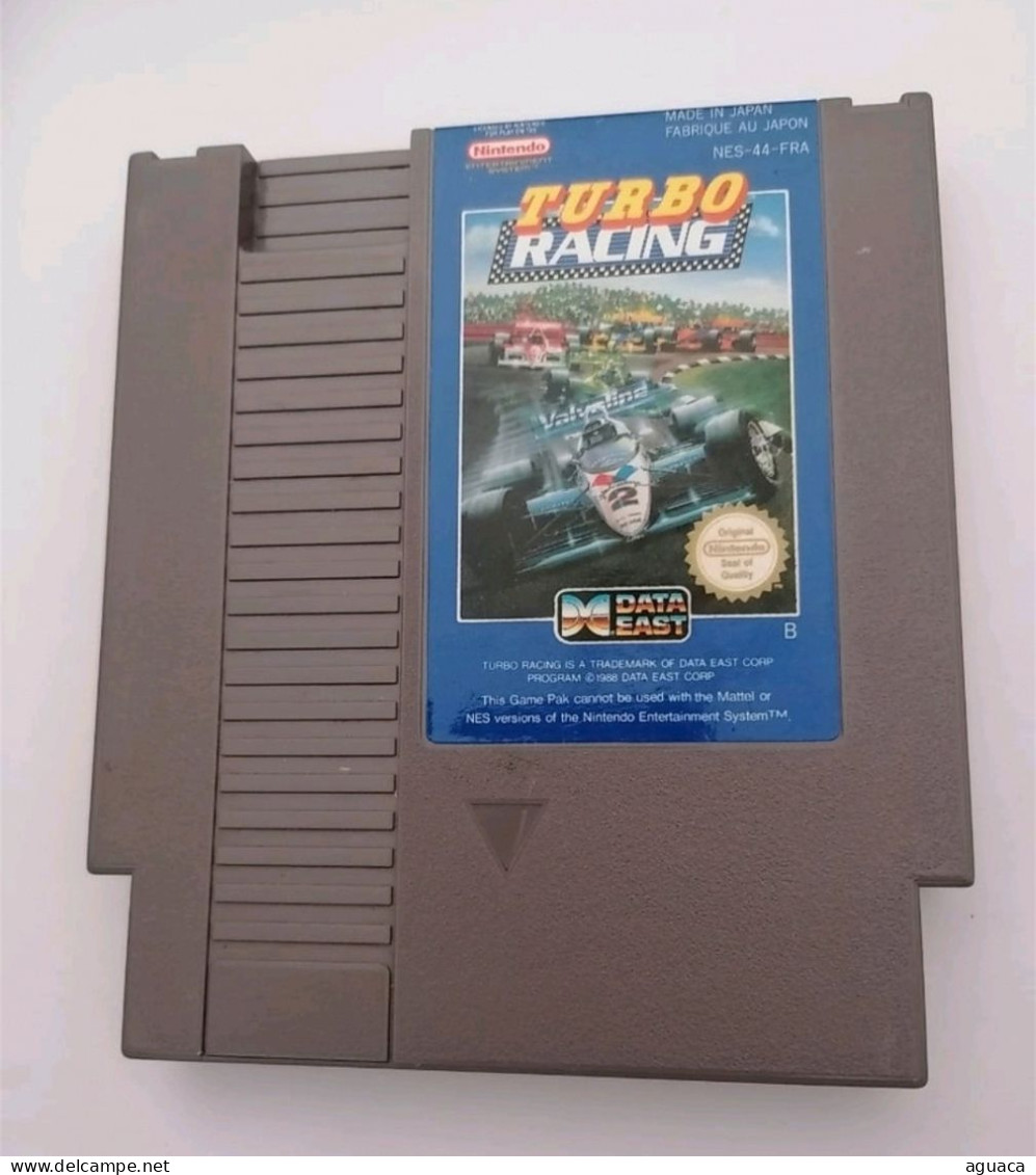 TURBO RACING - ORIGINAL - NINTENDO NES PAL B FRA - Nintendo (NES)