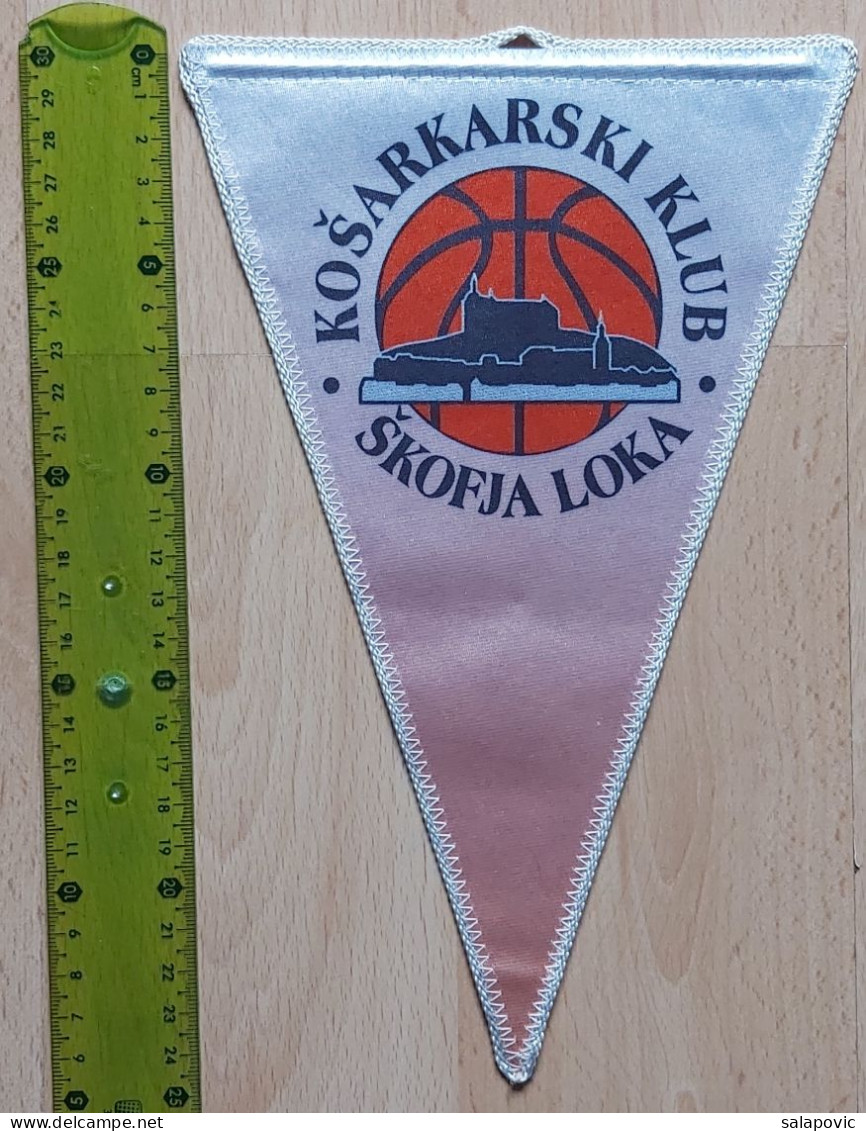 Skofja Loka Slovenia Basketball Club   PENNANT, SPORTS FLAG ZS 2/21 - Abbigliamento, Souvenirs & Varie