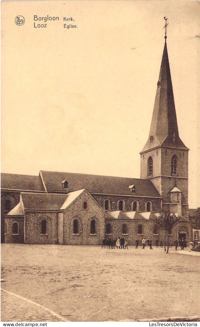 Belgique - Borgloon - Kerk  - Looz - Eglise - Uit. Boekh. Jos. Paque Baeten - Nels - Carte Postale Ancienne - Tongeren