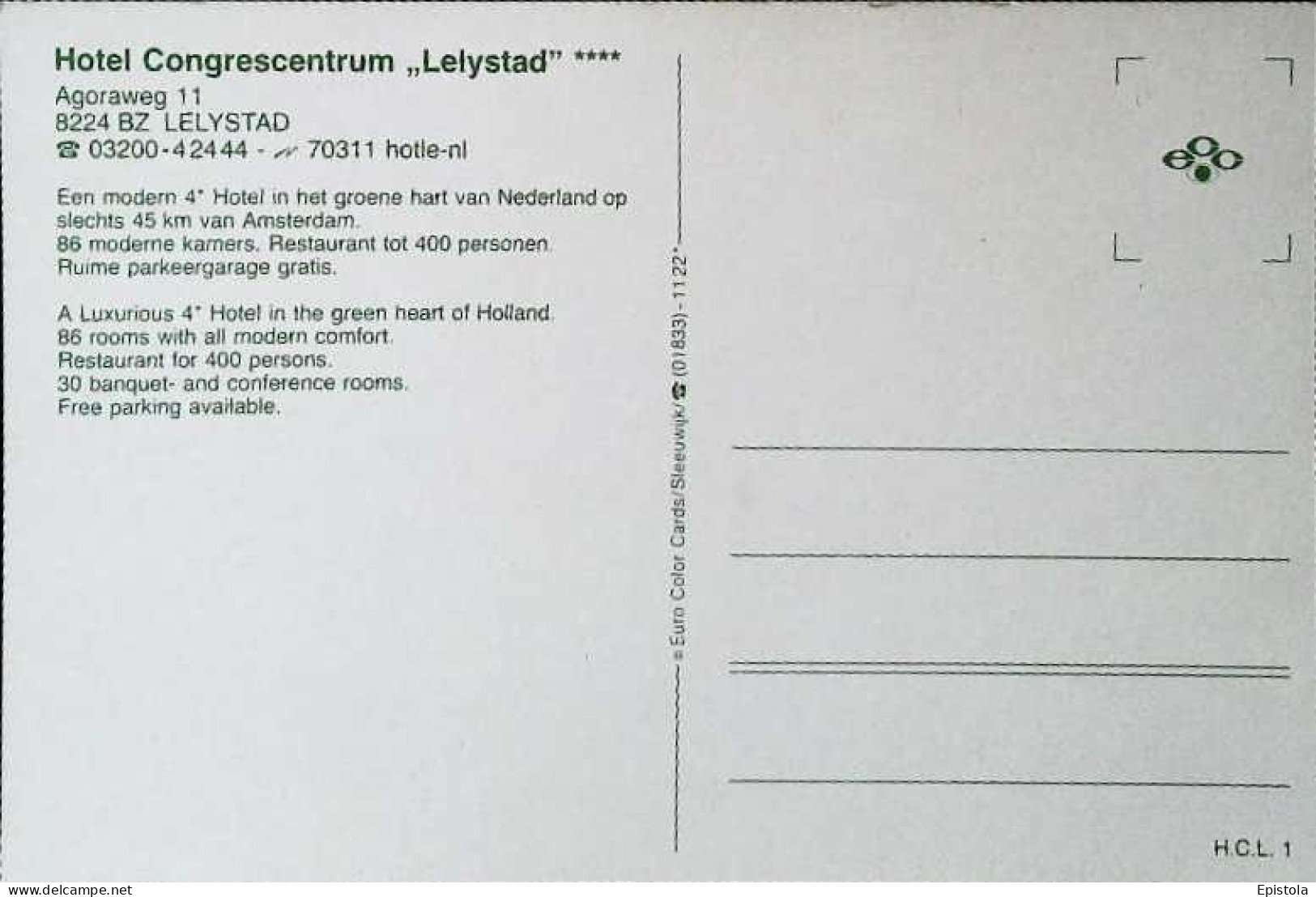 ►  Hotel Congrescentrum  Lelystad - Lelystad