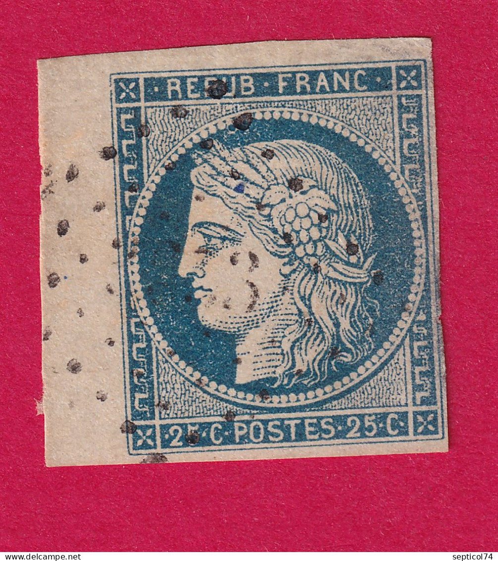 N°4 BORD DE FEUILLE BRIEFMARKEN STAMP FRANCE - 1849-1850 Ceres