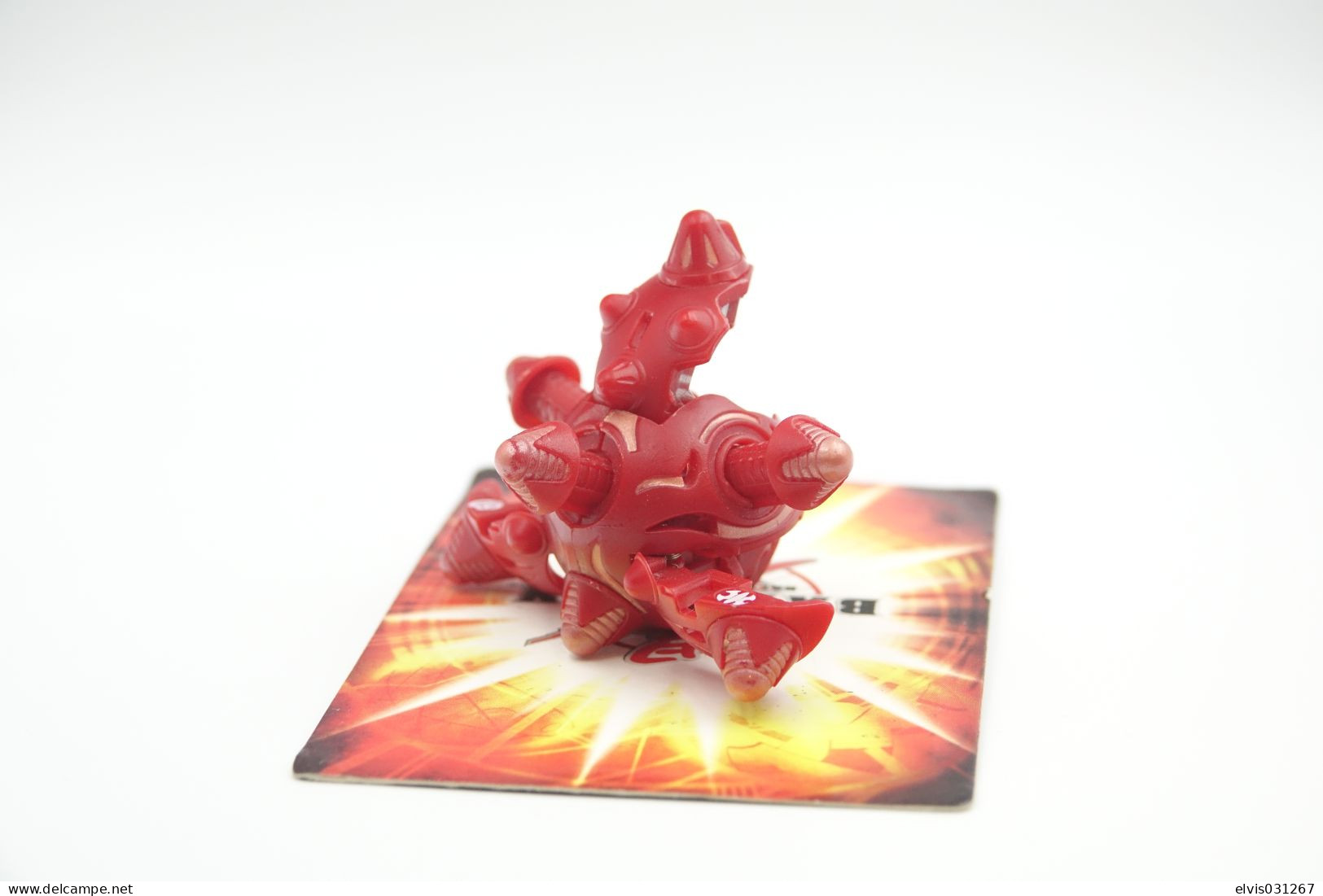 Vintage ACTION FIGURE : BAKUGAN : HEXTAR PYRUS - Original SPINMASTERS 2010 - Action Man