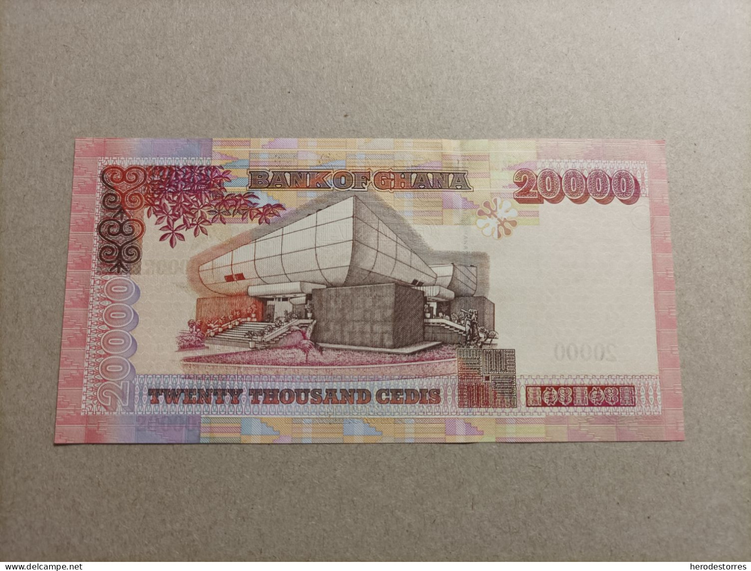 Billete De Ghana De 20000 Cedis, Año 2003, AUNC - Ghana