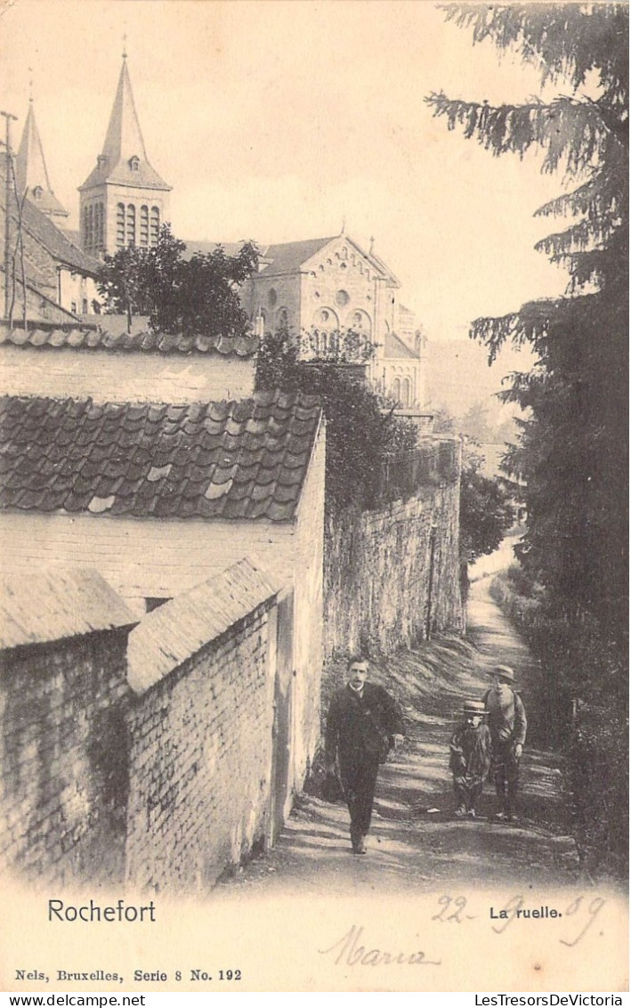 Belgique - Rochefort - La Ruelle - Edit. Nels  - Carte Postale Ancienne - Dinant