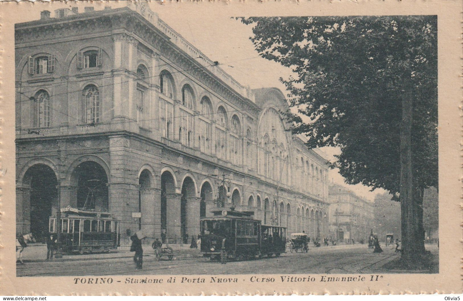 TORINO - STAZIONE DI PORTA NUOVA - CORSO VITTORIO EMANUELE II - Stazione Porta Nuova