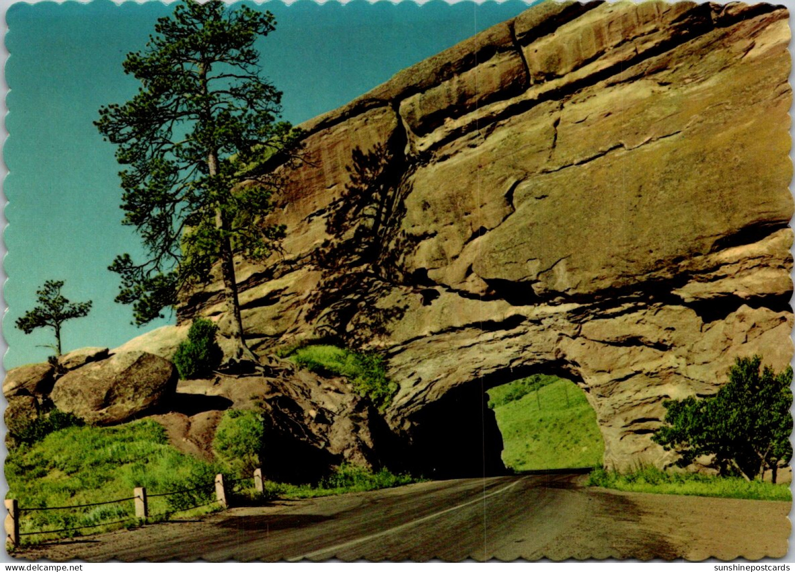 Colorado Denver Mountain Parks Park Of The Red Rocks Tunnel - Rocky Mountains