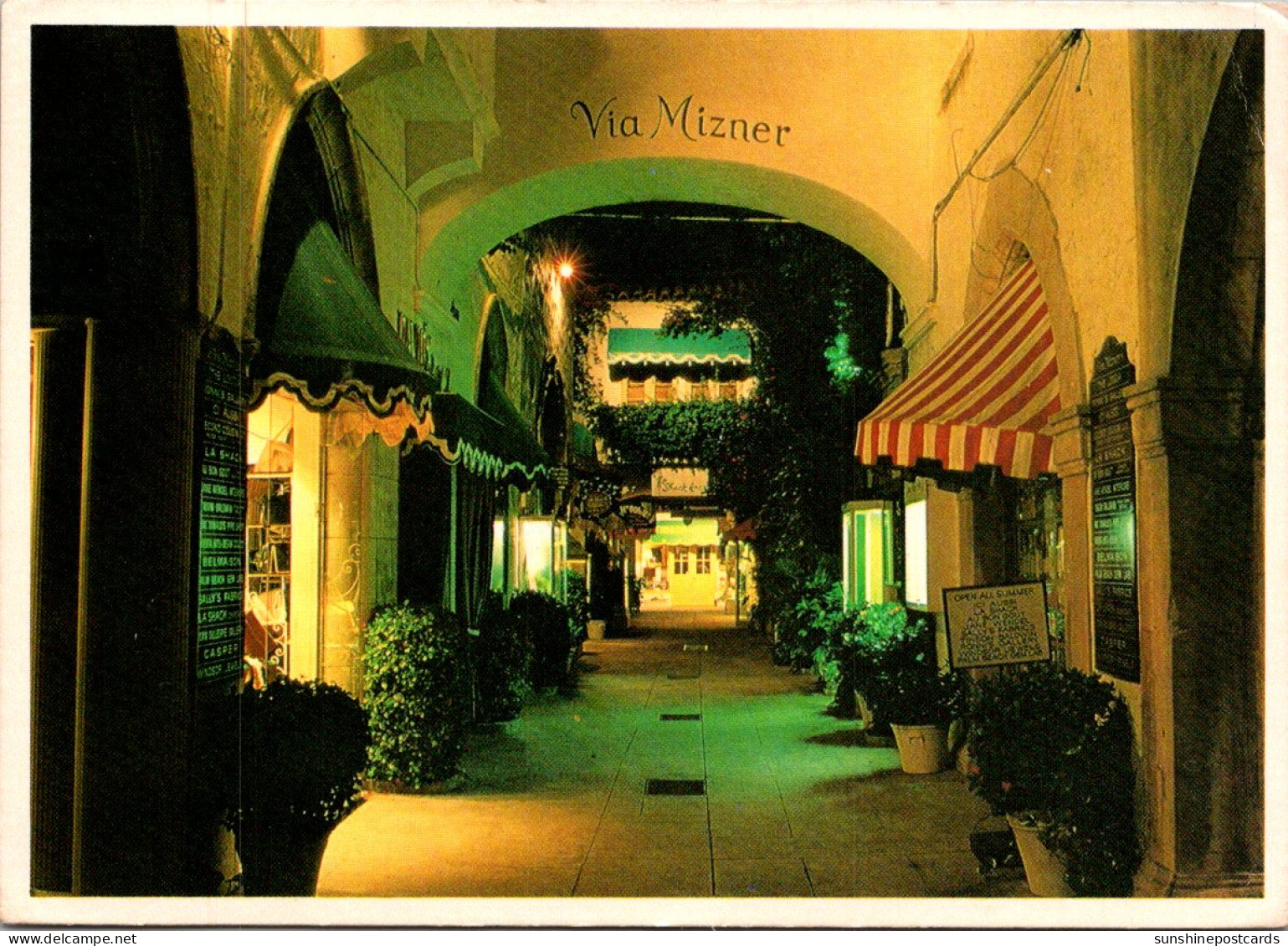 Florida Palm Beach Via Mizner Exclusive Shopping Area - Palm Beach