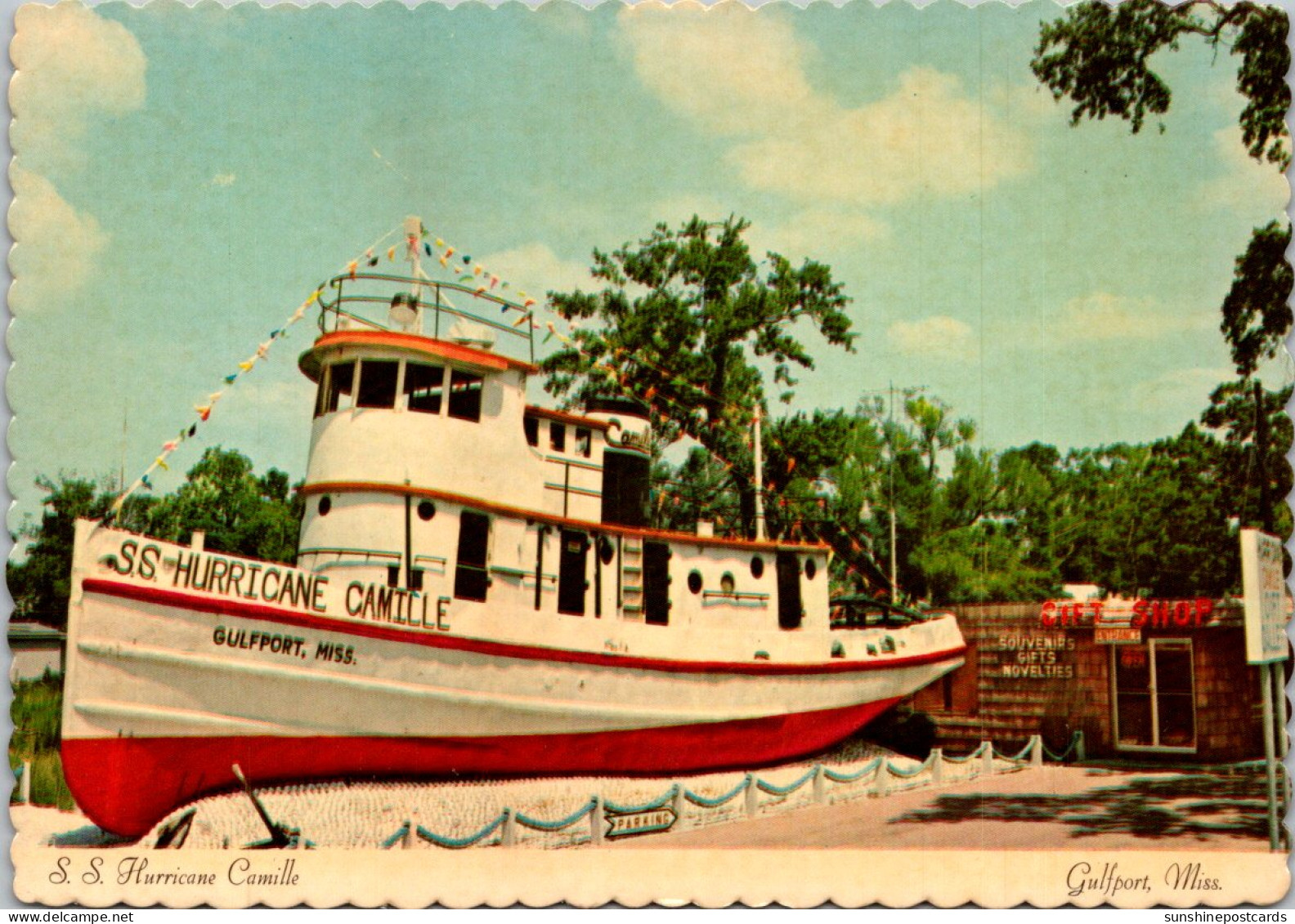 Mississippi Gulfport S S Huricane Camille Tugboat - Andere & Zonder Classificatie