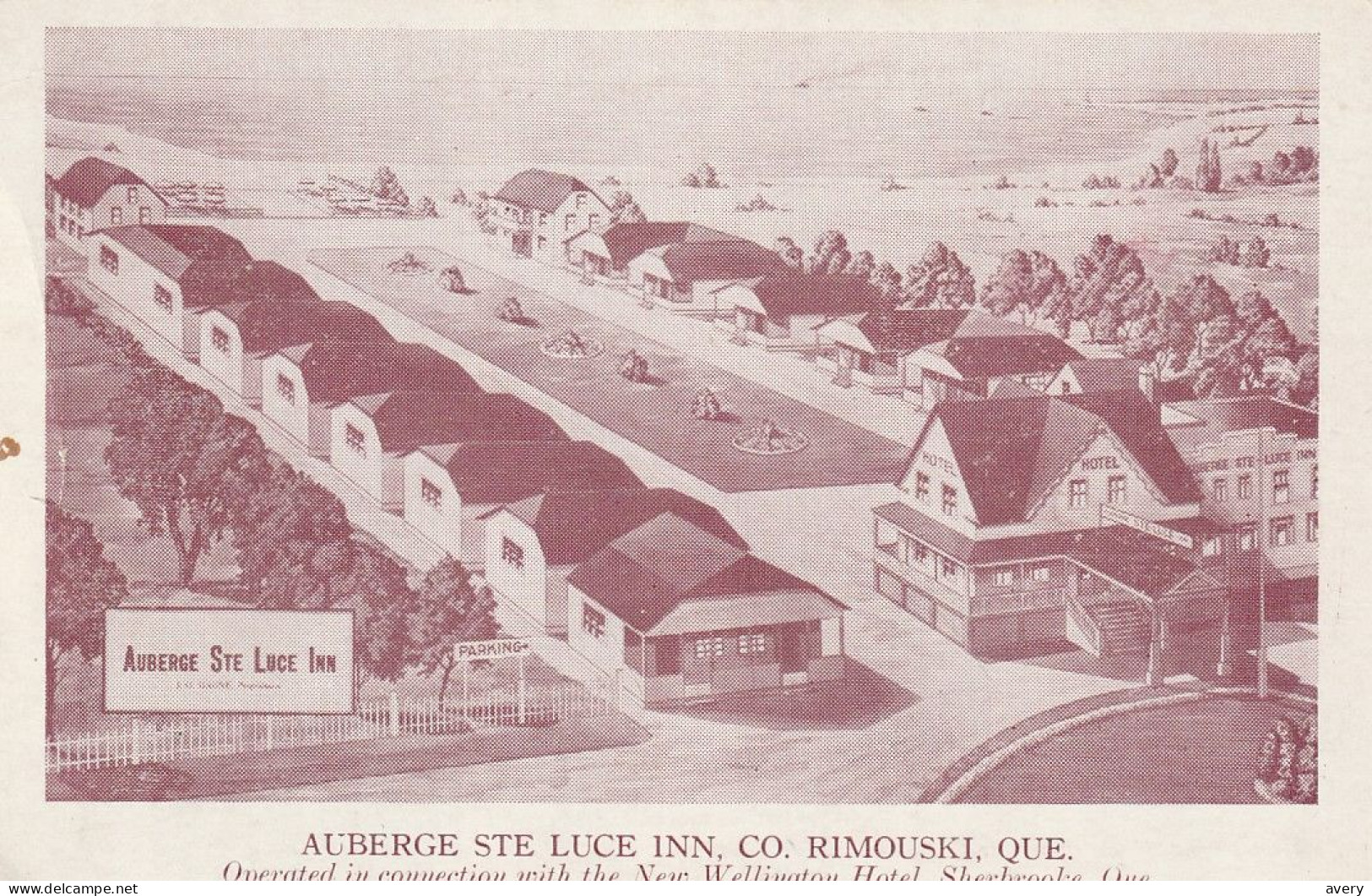 Auberge Ste Luce Inn, Co. Rimouski, Quebec  Operated In Connection With The New Wellington Hotel, Sherbrooke, Quebec - Rimouski