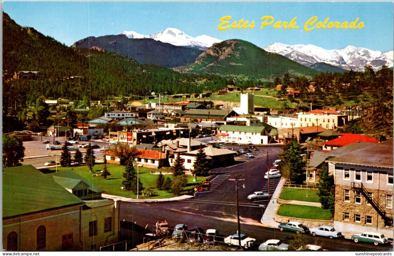 Colorado Estes Park Panoramic View - Rocky Mountains