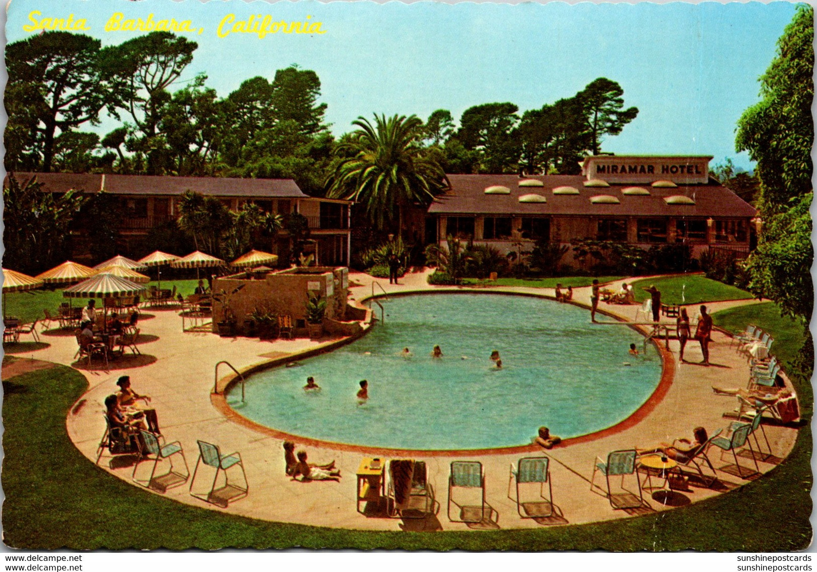 California Santa Barbara Miramar Hotel  Swimming Pool - Santa Barbara