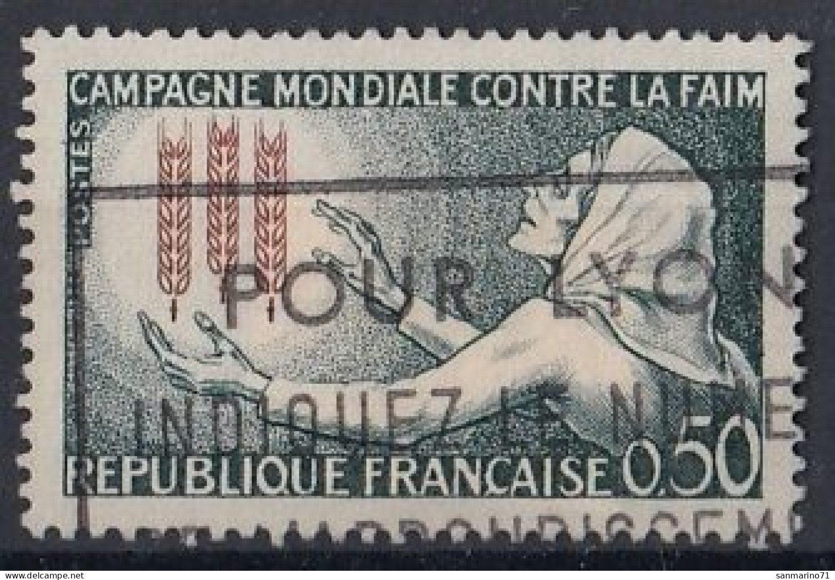 FRANCE 1429,used - ACF - Aktion Gegen Den Hunger