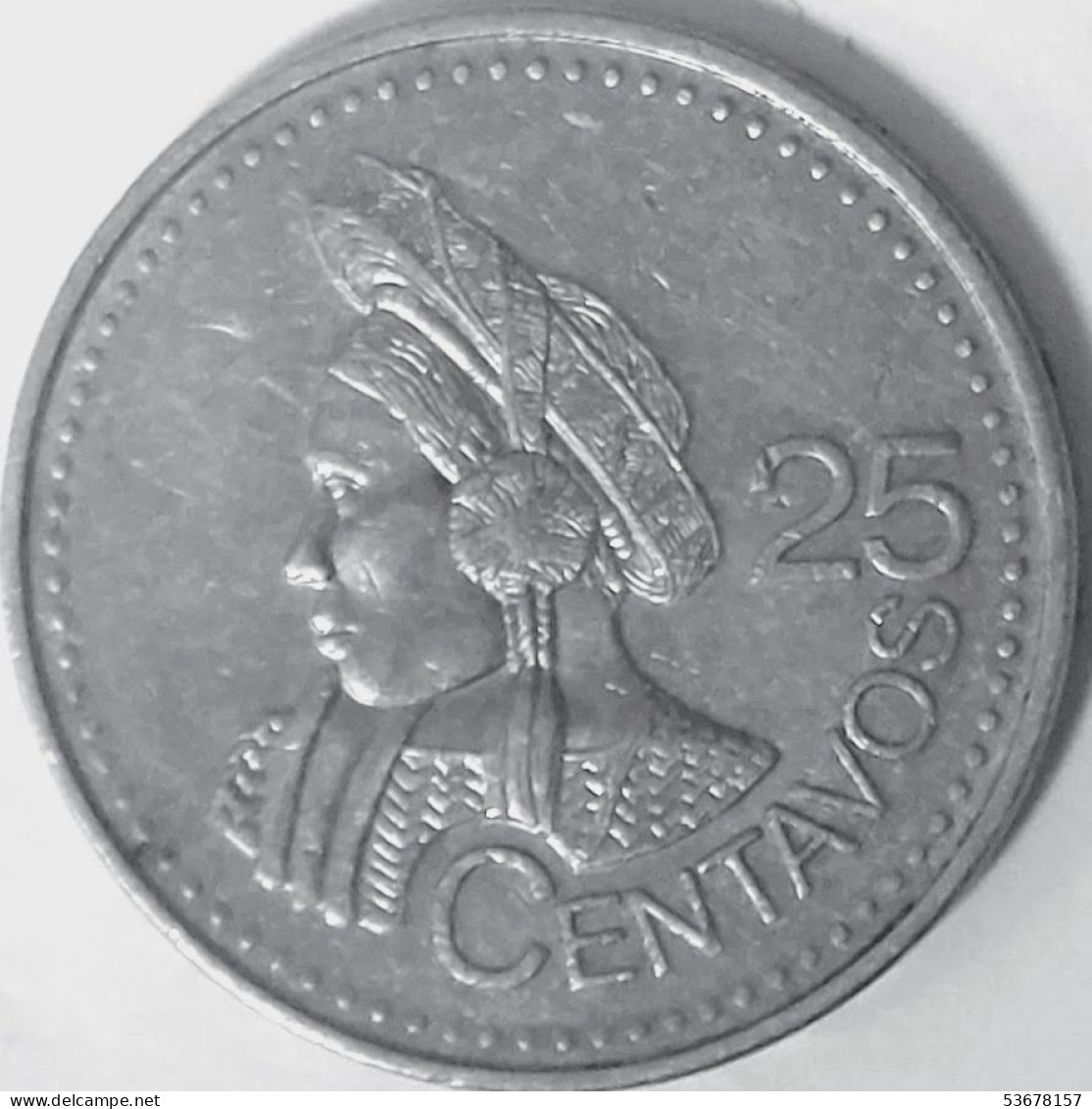 Guatemala - 25 Centavos 2000, KM# 278.6 (#2064) - Guatemala