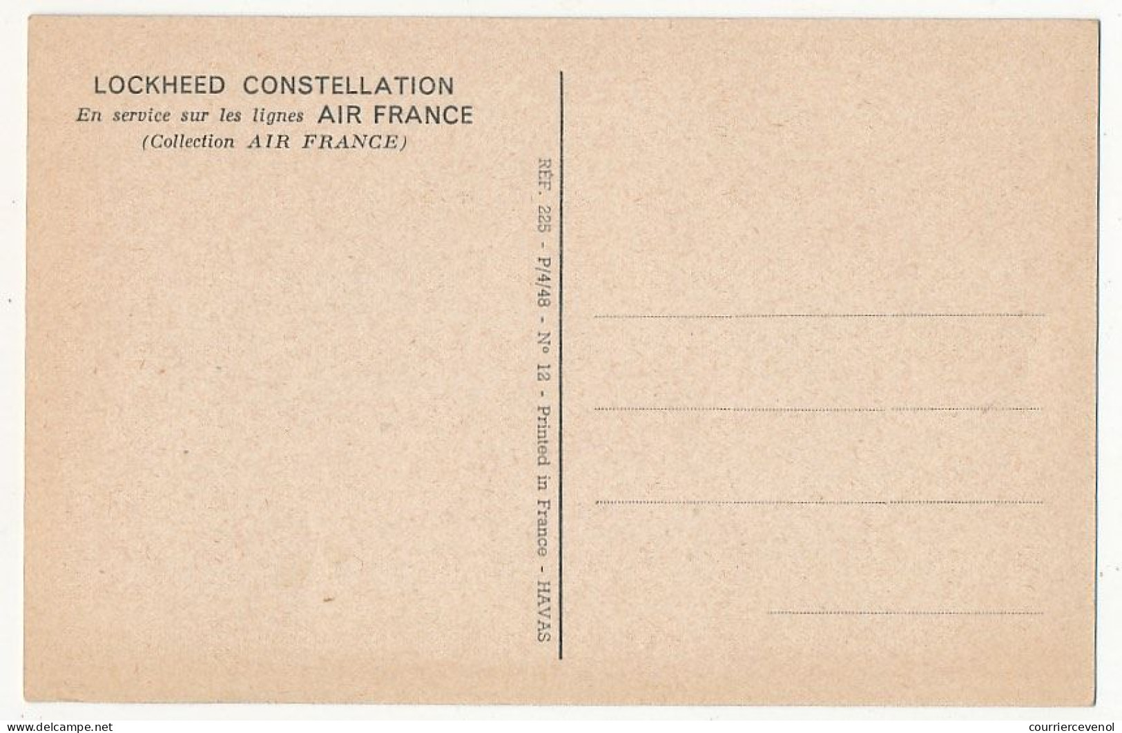 CPSM - FRANCE - AVIATION - LOCKHEED Constellation Air France - 1946-....: Modern Era