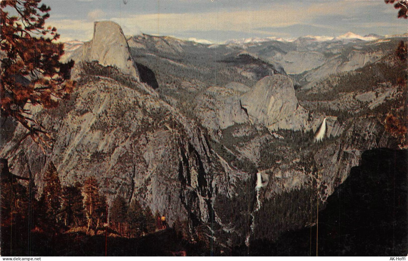 Yosemite National Park - The High Sierra From Glacier Point (1510) - Yosemite