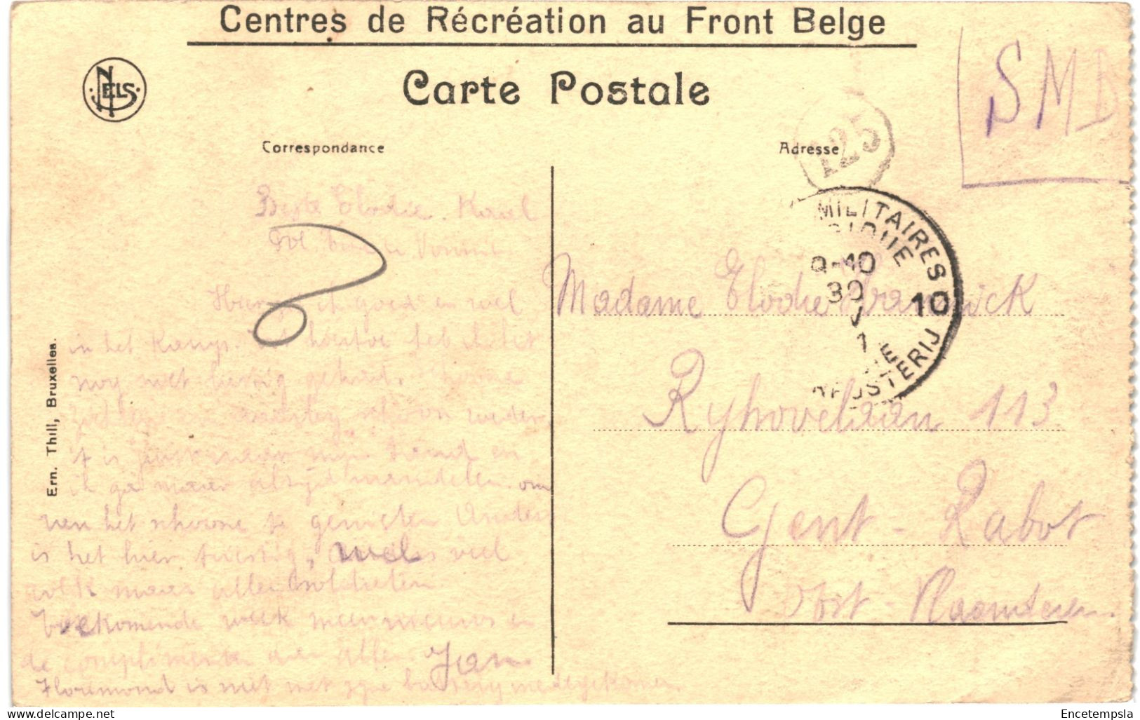 CPA Carte Postale Belgique  Elsenborn   Vue Du Camp Côté Sud VM64955 - Elsenborn (camp)