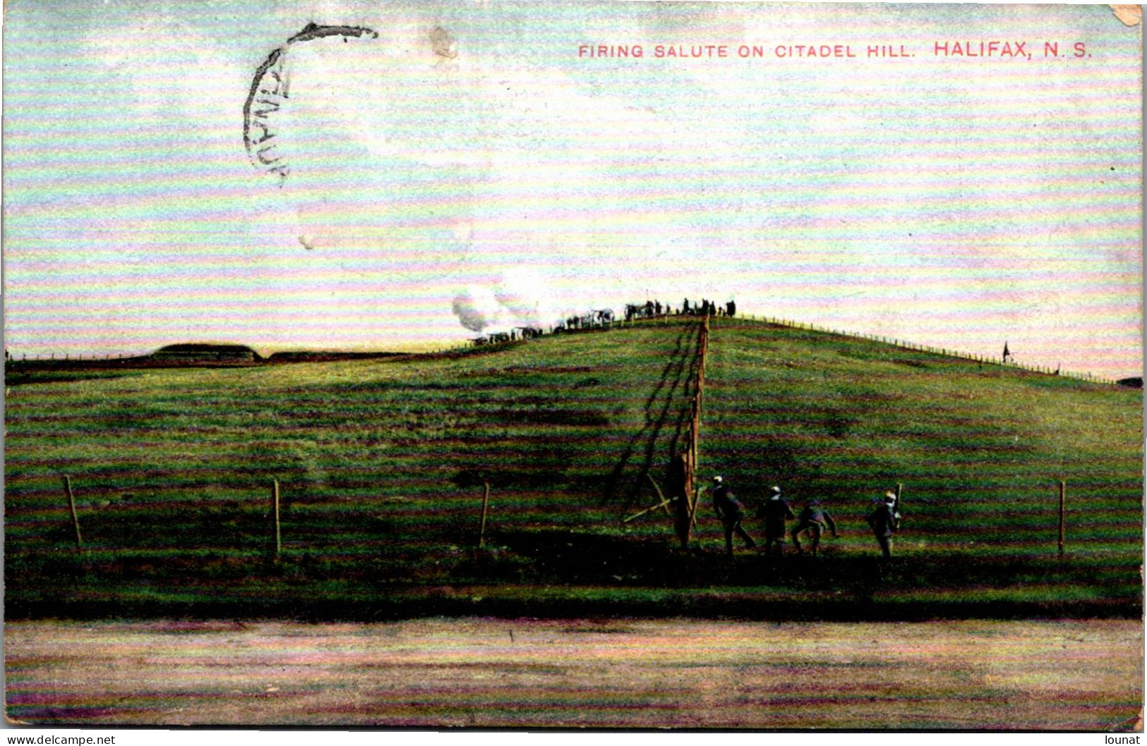 Amérique - Firing Salute On Citadel Hill. HALIFAX , N.S. - Halifax