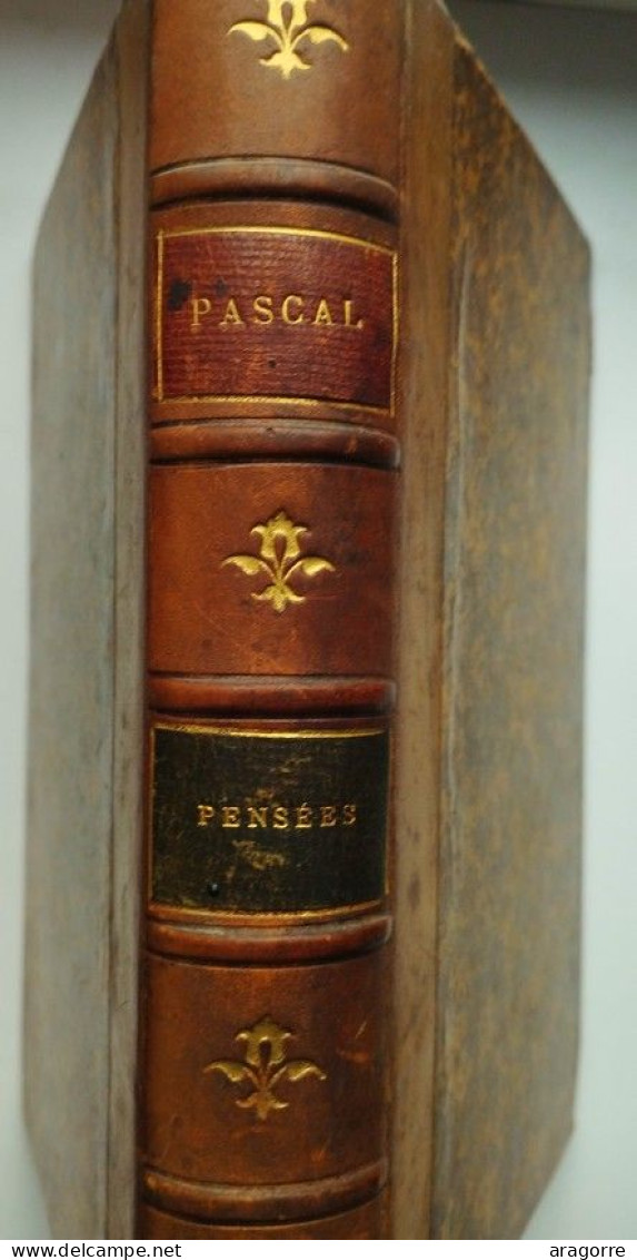 LES PENSEES DE PASCAL Ed.1887 - 1801-1900