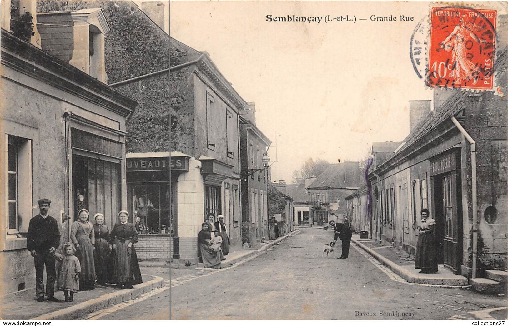 37-SEMBLANCAY- GRANDE RUE - Semblançay