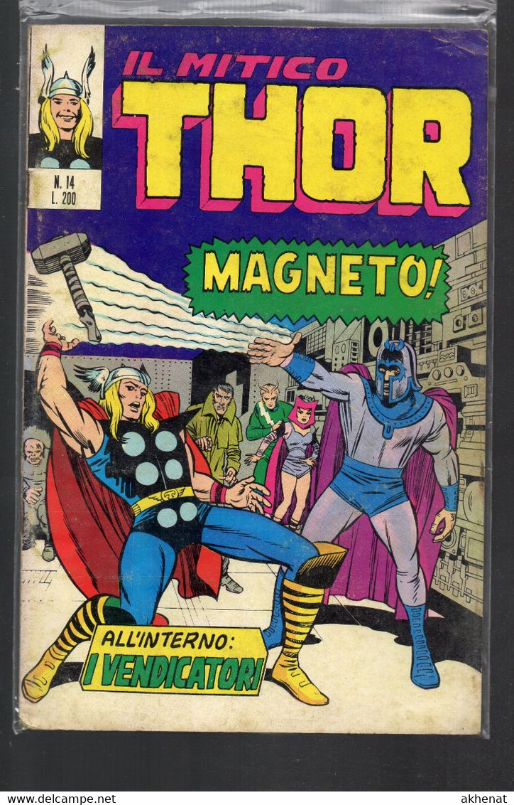 BIG - IL MITICO THOR . Ed. Corno 1971 Il N° 14 Usato .poco Fresco - Super Heroes