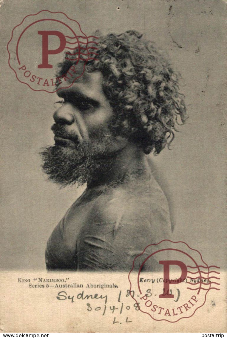 AUSTRALIA. KING NARIMBOO. SERIE 5 AUSTRALIAN ABORIGINALS - Aborigines
