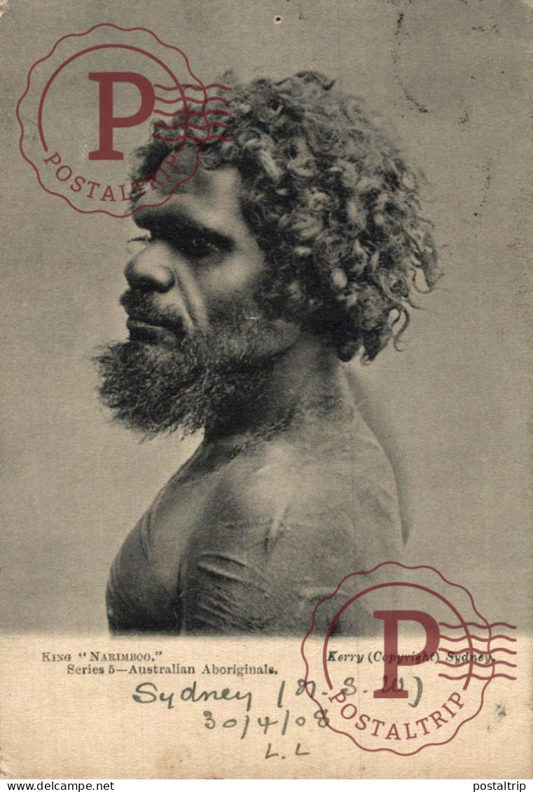 AUSTRALIA. KING NARIMBOO. SERIE 5 AUSTRALIAN ABORIGINALS - Aborigènes