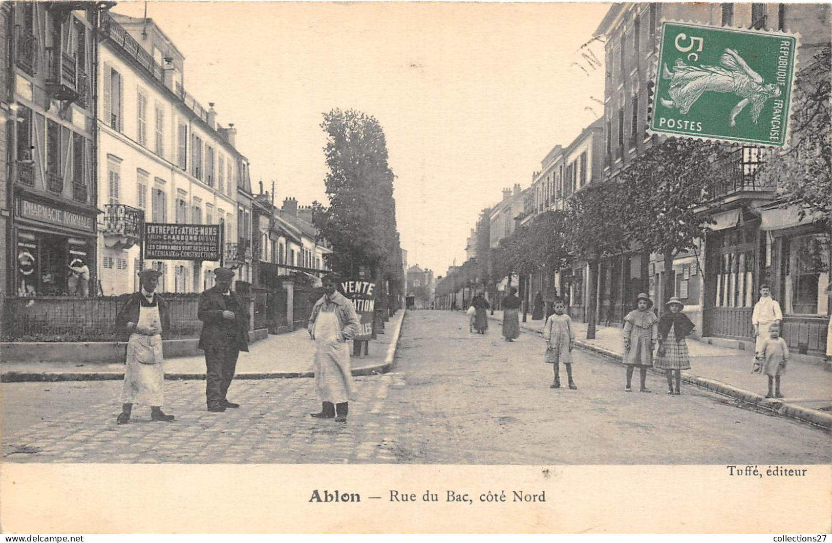 94-ABLON- RUE DU BAC CÔTE NORD - Ablon Sur Seine