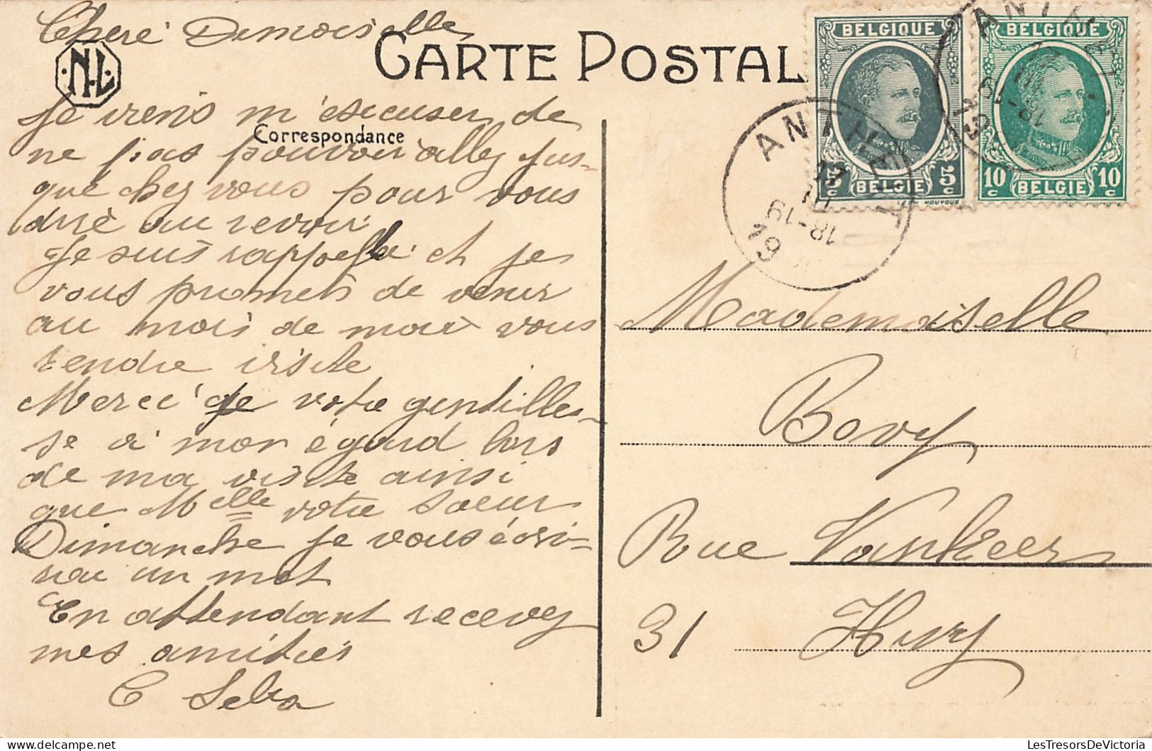 Belgique - Villers Le Bouillet - La Boélette Par Villers Le Bouillet - Edit. N. Laflotte - Carte Postale Ancienne - Huy