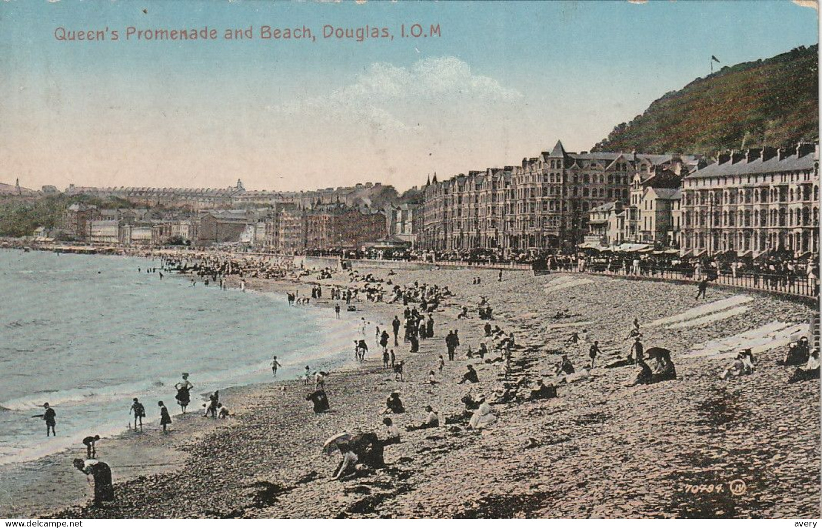 Queen's Promenade And Beach, Douglas, Isle Of Man, England - Ile De Man