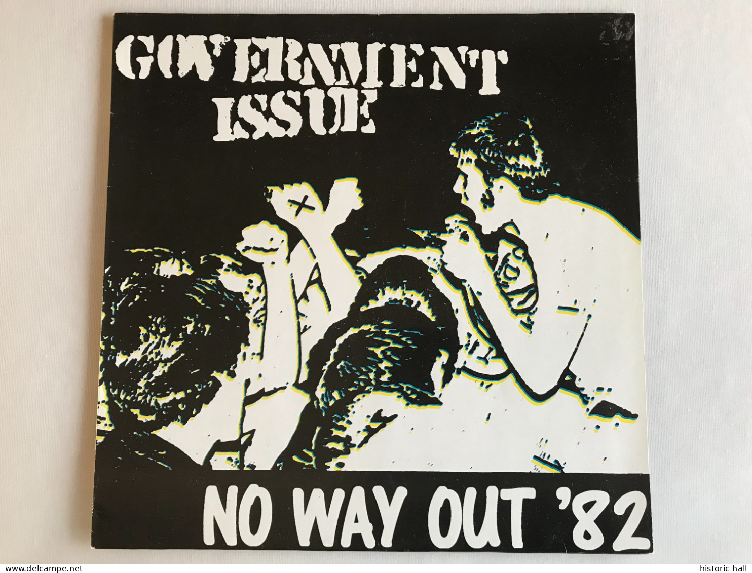 GOVERNMENT ISSUE - No Way Out '82 - LP - GREEN - Punk