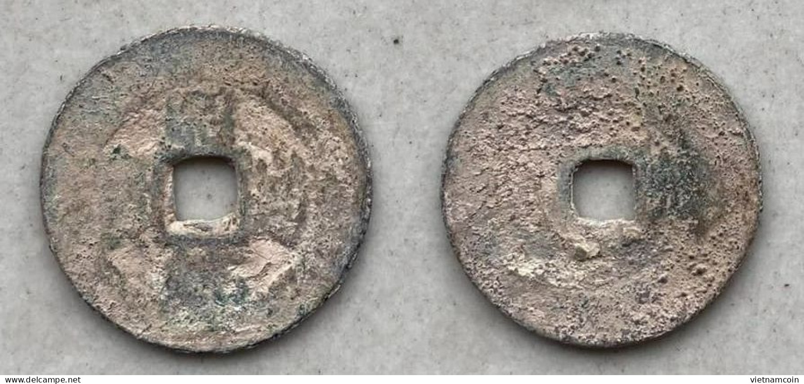 Ancient Annam Coin Chieu Thong Thong Bao (1787-1788) Rev Quang - Viêt-Nam