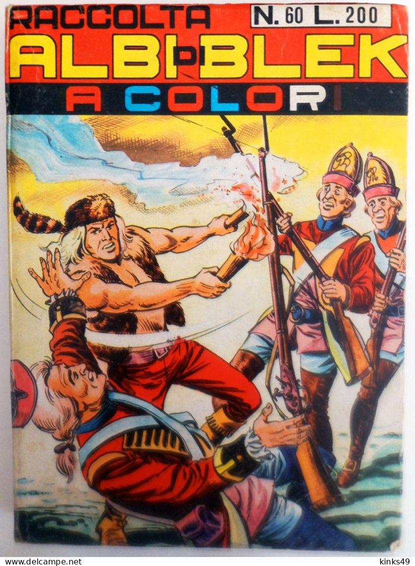 M271> Raccolta ALBI DI BLEK A Colori = N° 60 Del 1970 < Il Naufragio Della Croce Del Sud > - Premières éditions