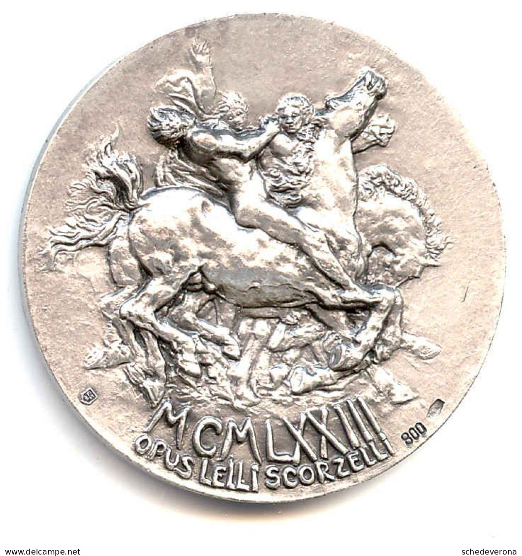 SAN PAOLO DAMASCO 1973 MEDAGLIA ANNUALE PAOLO VI ANNO XI - Professionnels/De Société