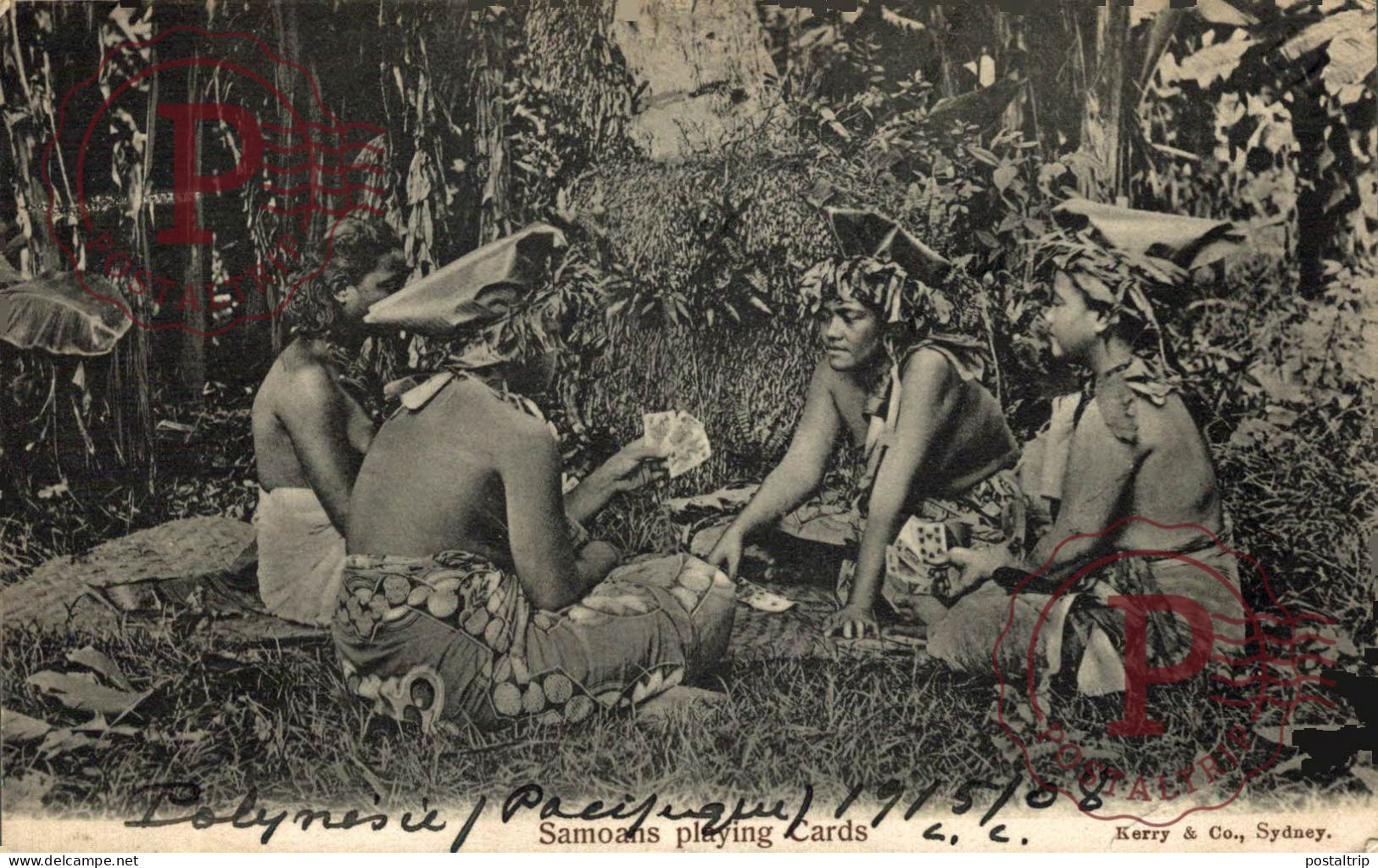 SAMOA. SAMOANS PLAYING CARDS. - Samoa