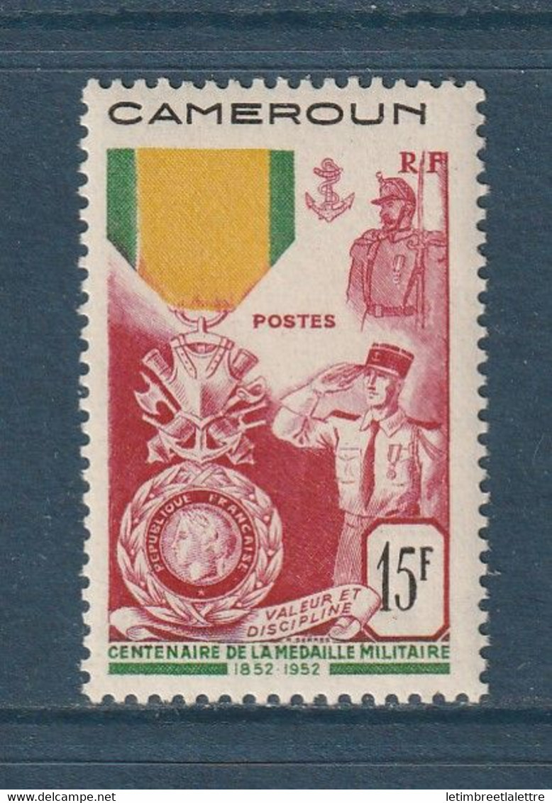 Cameroun - YT N° 296 ** - Neuf Sans Charnière - 1952 - Unused Stamps