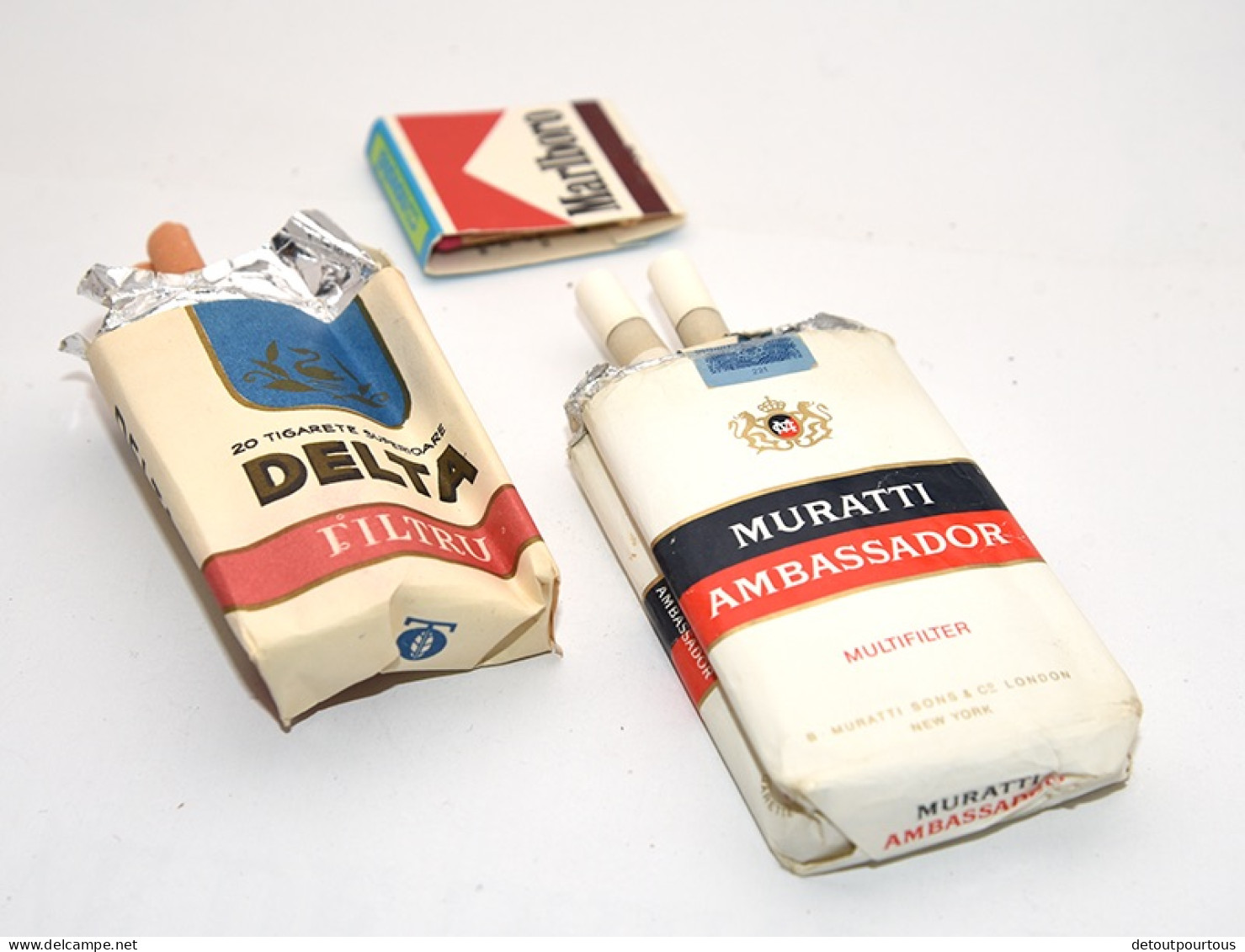 Collection Tabac Nicophilie  : X6 Paquet De 20 Cigarettes Ancien Vintage Chine ? KENT KRONE ROYALE DELTA MURATTI - Sonstige & Ohne Zuordnung