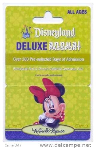 Disneyland California Ticket # 107 - Disney Passports