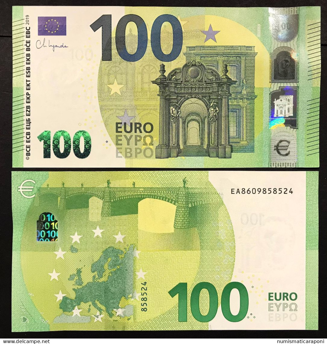 100 € France Francia E013A3 Lagarde Q.fds Cod €.040 - 100 Euro