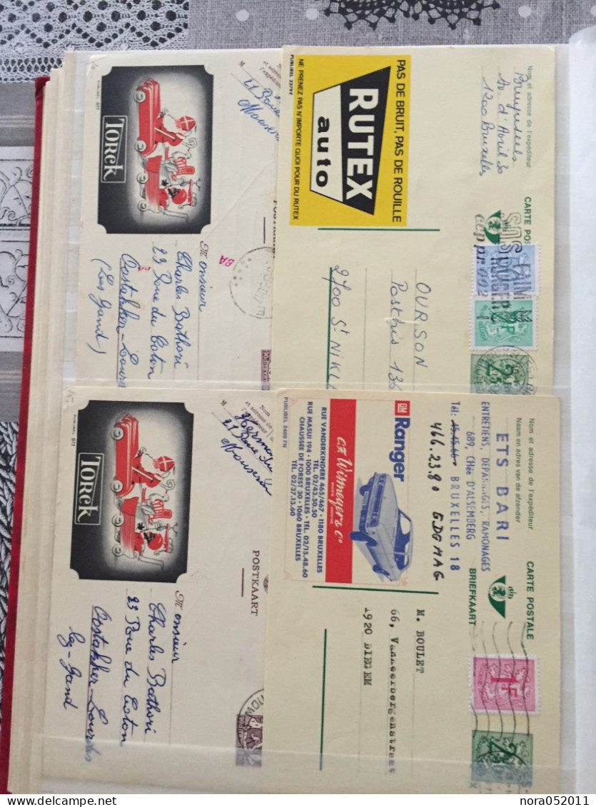 Belgique Album De Carte Postal Publibel Et Autres Oblitéré Voir Photos - Collections