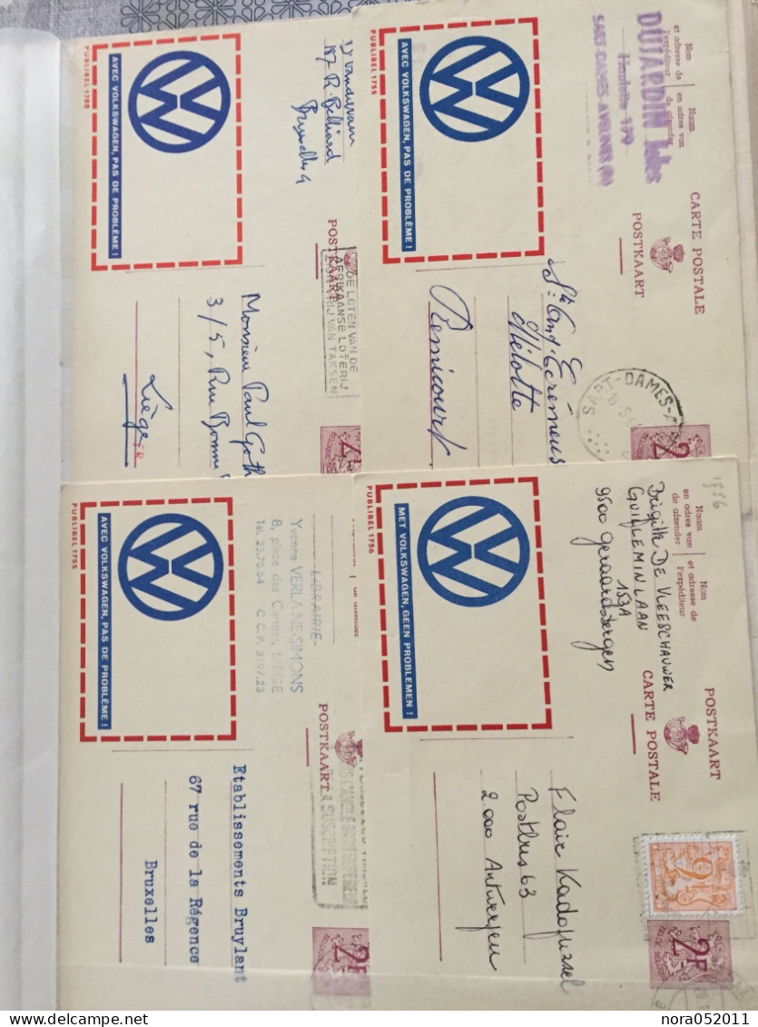 Belgique Album De Carte Postal Publibel Et Autres Oblitéré Voir Photos - Collections
