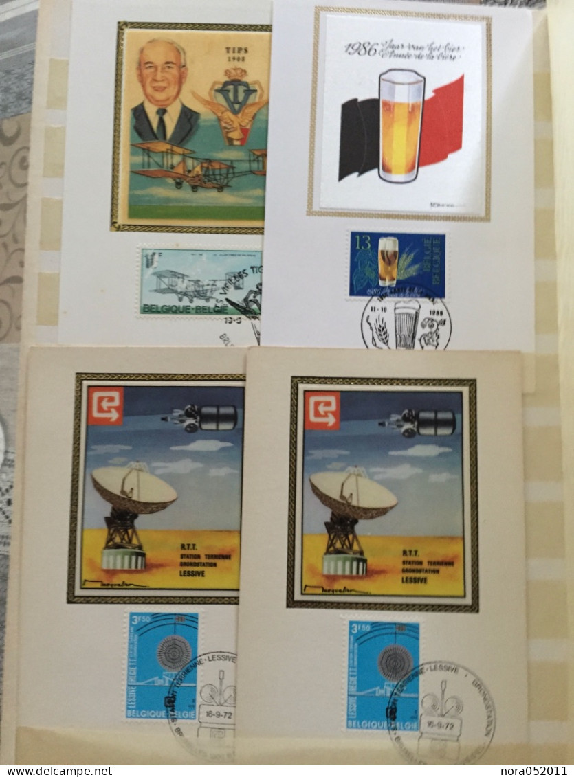Belgique Album de carte postal publibel et autres Neuf** + autre document postaux voir photos