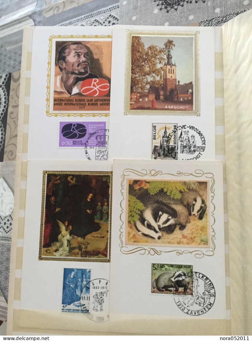 Belgique Album de carte postal publibel et autres Neuf** + autre document postaux voir photos