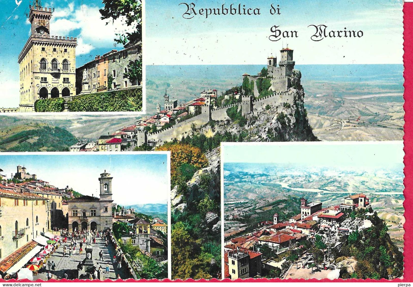 SAN MARINO - VEDUTE - VIAGGIATA - San Marino