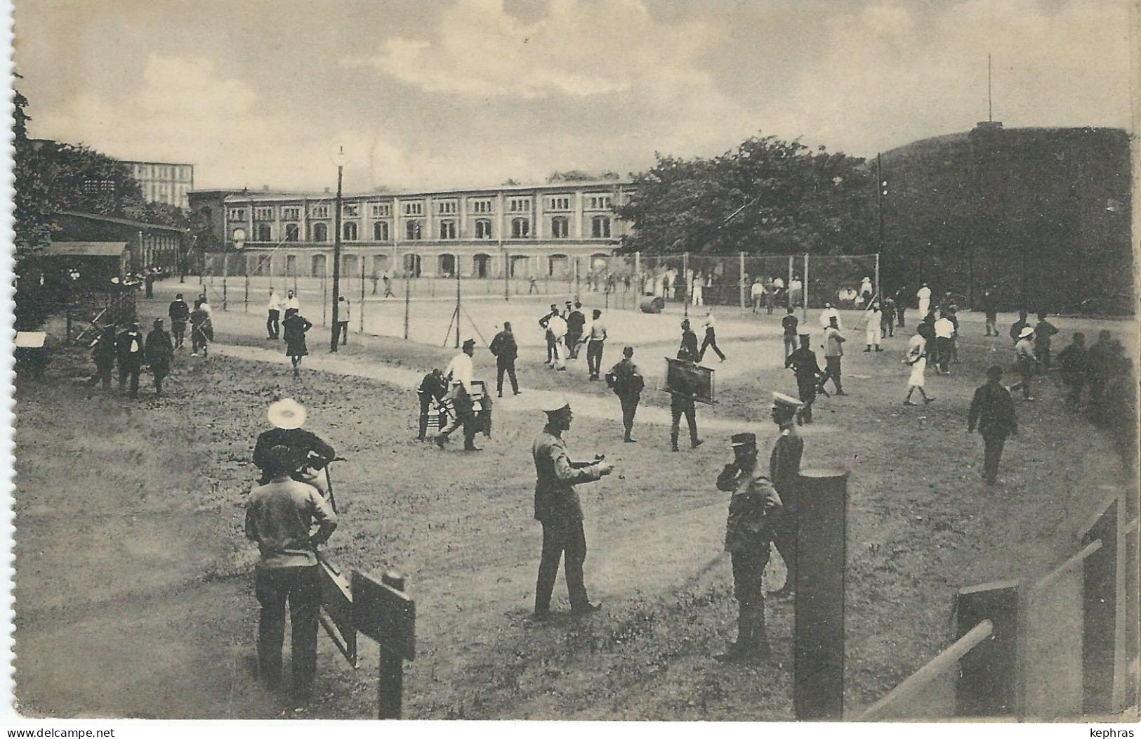 RARE CARTE PHOTO - MAGDEBURG - Allemagne - Camp Des Officiers Prisonniers - Cachet Poste 1917 - Guerre 14-18 - WWI - Guerre 1914-18