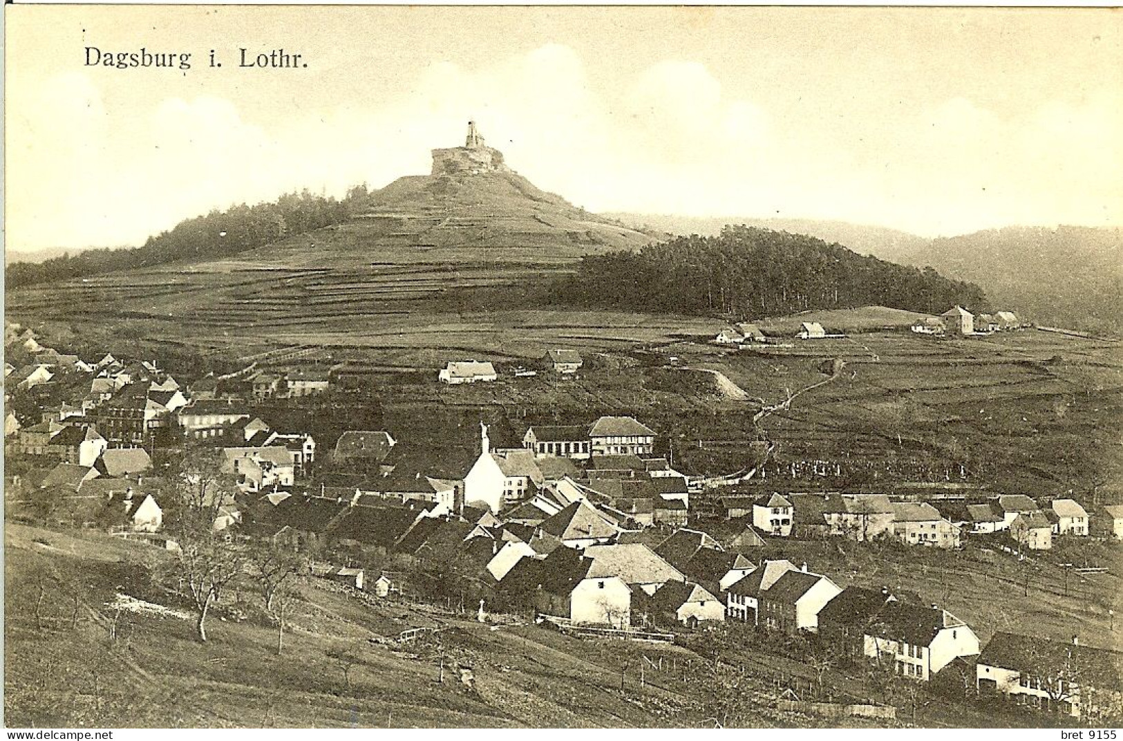 57 DAGSBURG I. LOTHR VUE SPLENDIDE HOTEL RESTAURANT DU ROCHER SCHLOSSFELSEN  DABO - Phalsbourg