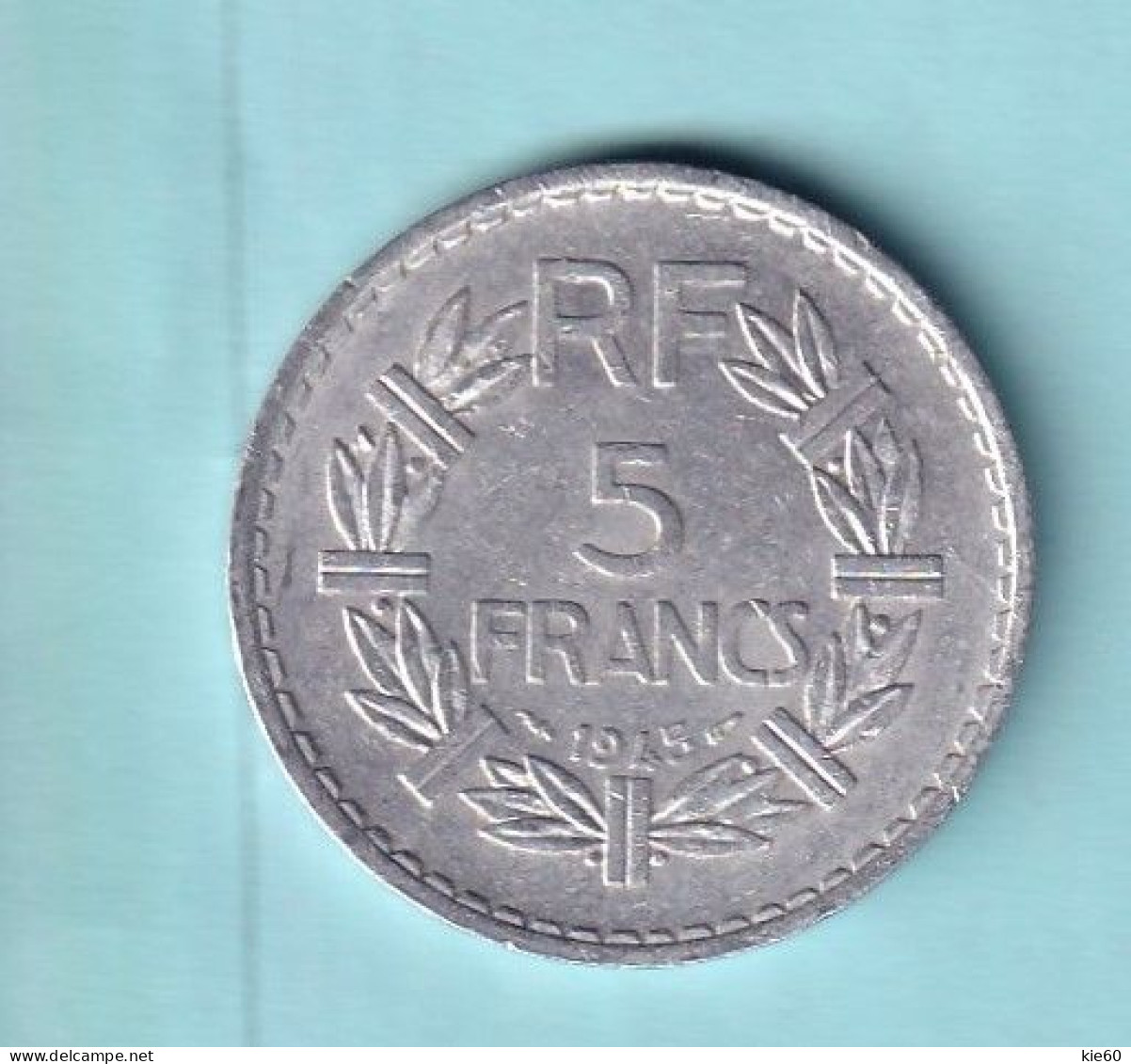 France - 1945 - 5 Frances    - KM888b1 - 5 Francs